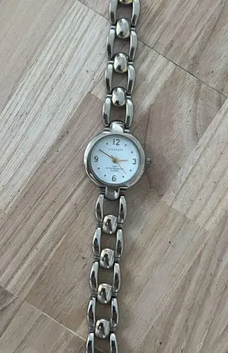 Chariot Ladies Watch Two Tone Stainless Link Bracelet White Dial