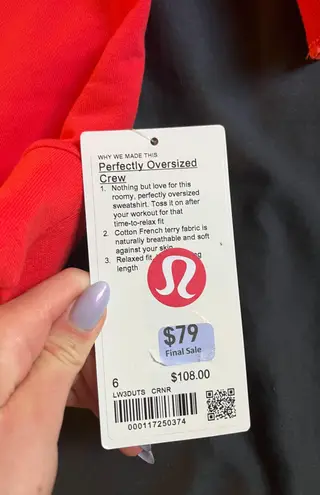 Lululemon Perfectly Oversized Crew