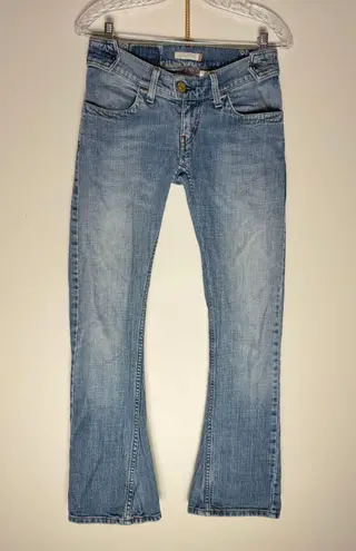 Levi's Vintage Y2K  Jeans Low rise bootcut light Flared size 5M