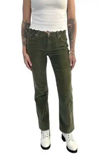 David Kahn Olive Green Corduroy Pants • Sz 4