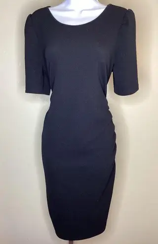 Motherhood Maternity Women Dress Sz lrg EUC Little black dress Stretchy Short/SL