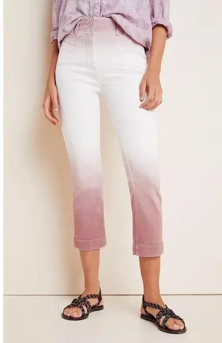 Anthropologie Pilcro Ultra High-Rise Dip-Dyed Slim Jeans Size 26