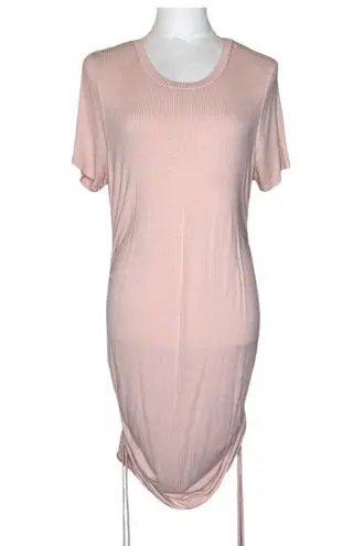 3 Pack Destination Maternity Ruched Bodycon Short Sleeves Dress Size Large Black