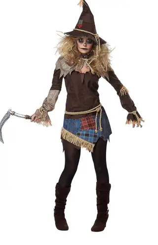 Spirit Womens Creepy Scarecrow Costume