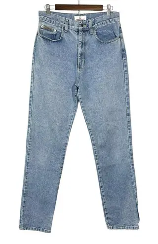 Vintage 80s 90s YES Jeans 9/10 Georges Marciano High Waisted Light Wash Tapered Blue Size undefined