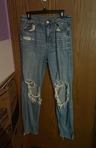 American Eagle Baggy High Rise Jeans