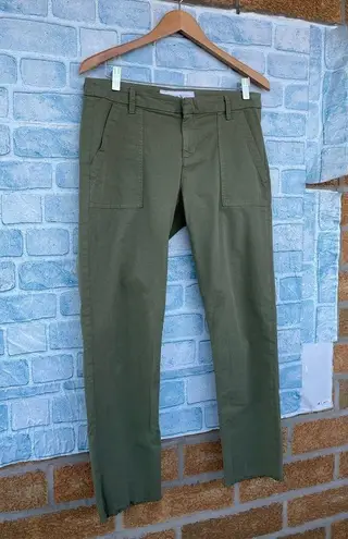 Frank & Eileen Blackrock, The Italian Utility Pant, Green size 8 Blue