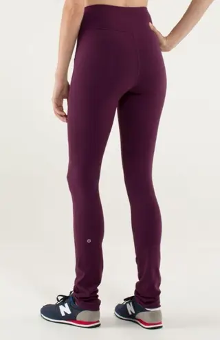 Lululemon  Skinny Will Pant Bordeaux Drama Size 12