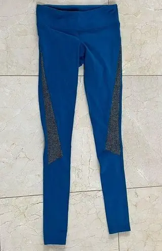 Pure Barre  Like New Blue and Gray Leggings Sz Small