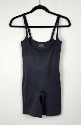 Maidenform Flexes Black Shape wear Stretch Jumpsuit Romper Size L