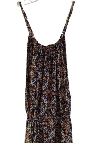 Flynn Skye Revolve Maxi Tank Dress in Black Floral Size 1 Small