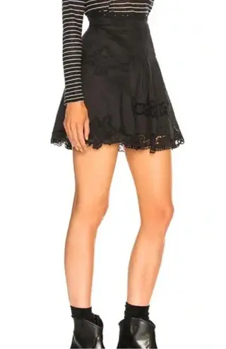 Isabel Marant NWT Marion Mini Skirt Black 4