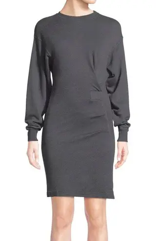 Isabel Marant Etoile “Fewlyn” Dark Gray Long Sleeve Dress Size 36