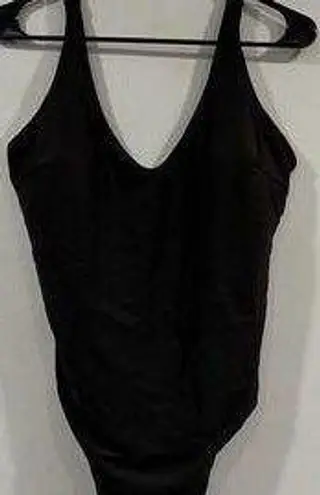 Lululemon  Waterside Skimpy One Piece Swimsuit in Black Size 12 NWT