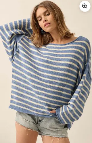 Prómesa Promesa striped hype Oversize Sweater size L