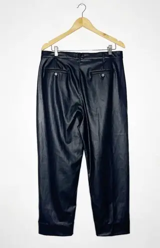 Pistola x Revolve Kellin Faux Leather Trousers Black Pants Size 30