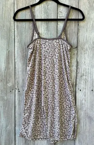 Marilyn Monroe Women’s Vintage Night Dress And Robe Set Size Small Mauve & White