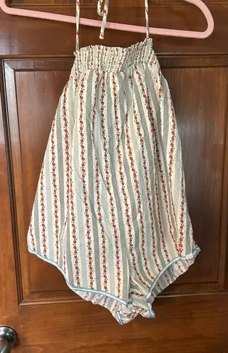 Urban Outfitters  Strawberry Patterned romper - Image 1