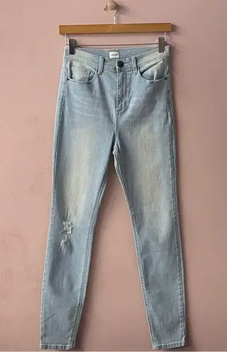 Sneak Peek NWOT Light Wash Blue Lightly