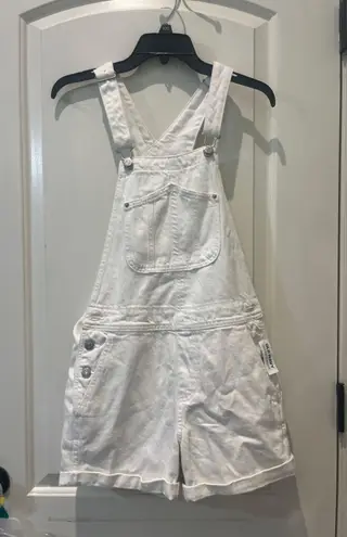 Old Navy white overalls from