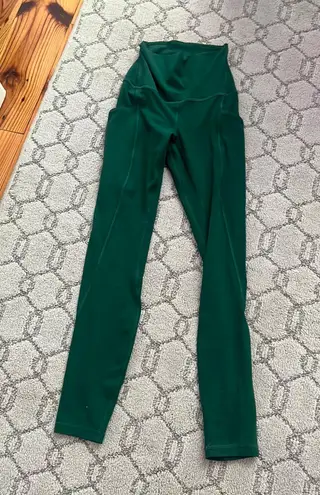 Lululemon green lulu leggings 