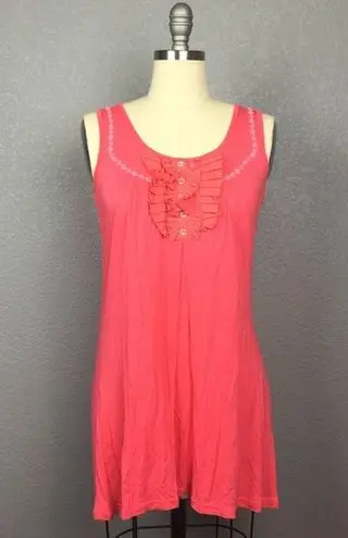 •WISH• Coral Tunic Pink Size M