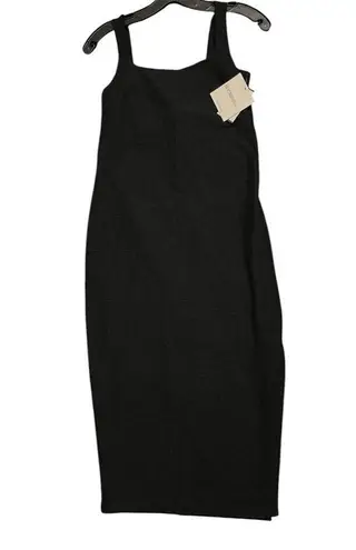 Beyond Yoga Spacedye Icon Midi Dress Sleeveless Color Darkest Night Black Sz S