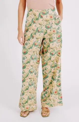 MIRTH $220 Tivot Pants Rose Bloom Size XS HANDMADE MADE IN INDIA