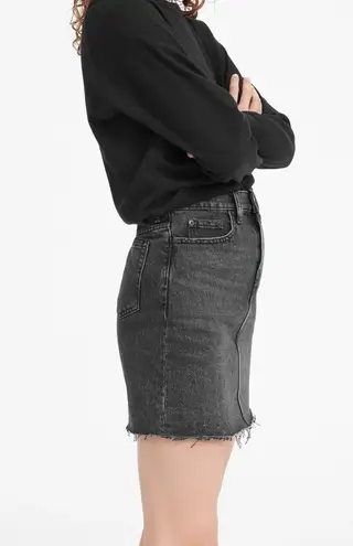 Everlane  The Denim Skirt in Black Sz. 27