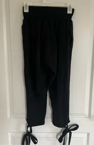 Gymshark  black tie ankle ark high waisted jogger