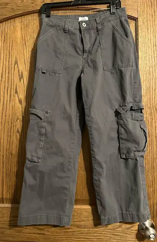 Simple Society Woman’s Gray Cargo Pants