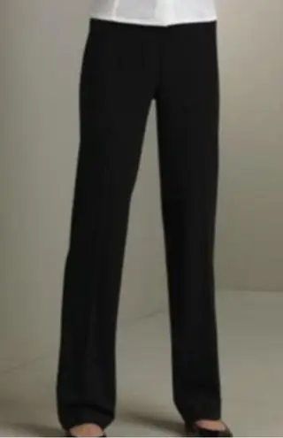 Piazza Sempione black wool blend Sophia pants