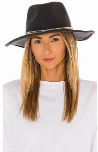 Nikki Beach Gray Wool UPF 50+ Micah Wide Brim Hat