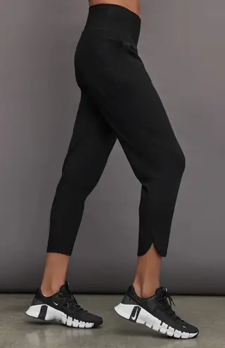 NEW Carbon38 High Rise Joggers Melt Pull On Stretch Black Small NWT $118