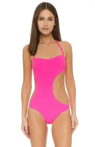 đź’•L'AGENT by AGENT PROVOCATEURđź’• Agata Swimsuit ~ Pink XS NWT Black