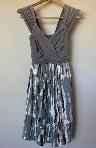 Converse  One Star Shift Dress with Tie Dye Skirt.