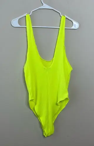 Wild Fable  Textured Versatile Neon Bodysuit