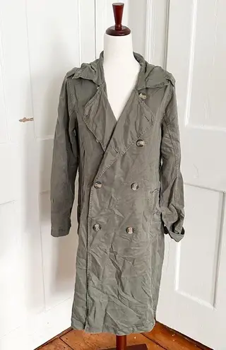 American Eagle  Olive Green Trench