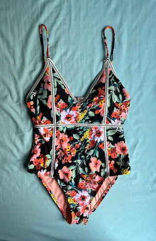 Lucky Brand One Piece Bathing Suit  Size Small