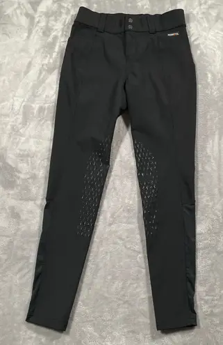 Kerrits Breeches Small Black Equestrian Horseback Riding Schooling Training