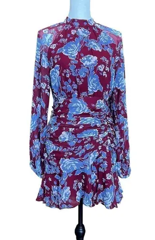 Yumi Kim Mini Dress Size Small NWT Burgundy Love Spell Party Romantic Night Out