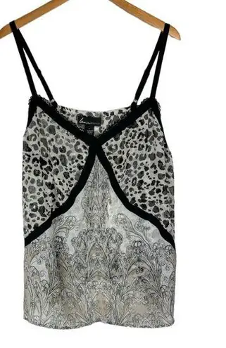 Lane Bryant NWT  Womens Sleepwear Lingerie Tank Top Sz 22 Semi Sheer Animal Print