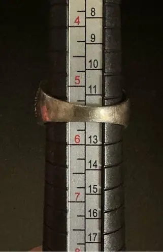 Vintage Ruby And Marcasite Bow Tie Ring Red