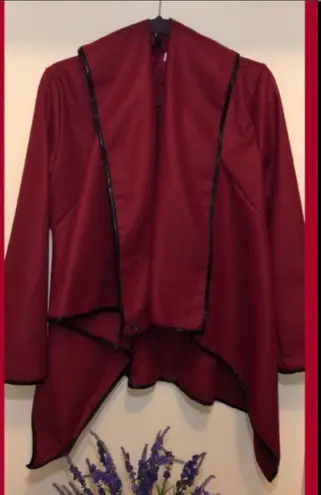 LAST ONE PIN UP SWING JACKET Maroon Red Size L