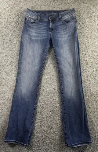 Mavi Jeans Women 29 Mid Rise Bootcut Western Festival Casual Classic Dark Wash Blue