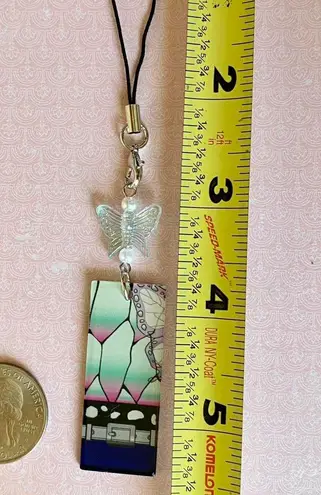 Handmade Kawaii butterfly phone charm/display/accessory🦋