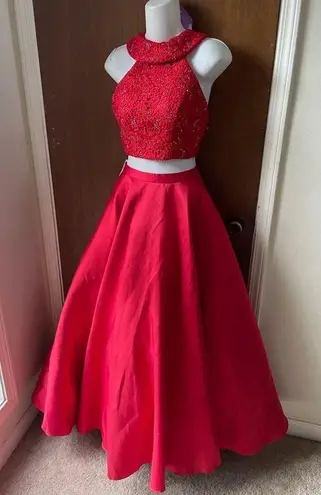 Alyce Paris Alyce two piece prom dress