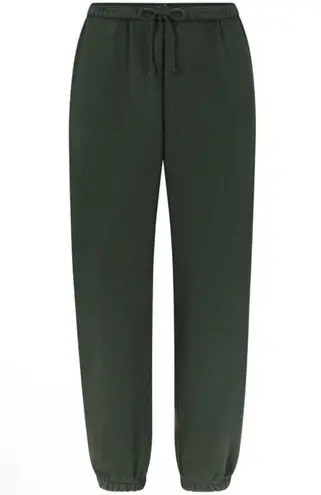 SKIMS LIMITED EDITION SPRUCE COTTON FLEECE PANTS