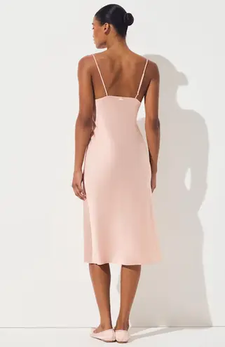 SKIMS Silk Midi Dress Villa XS