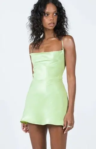 Princess Polly Celena Mini Dress Green 0 NEW - $50 New With Tags - From  Aggie